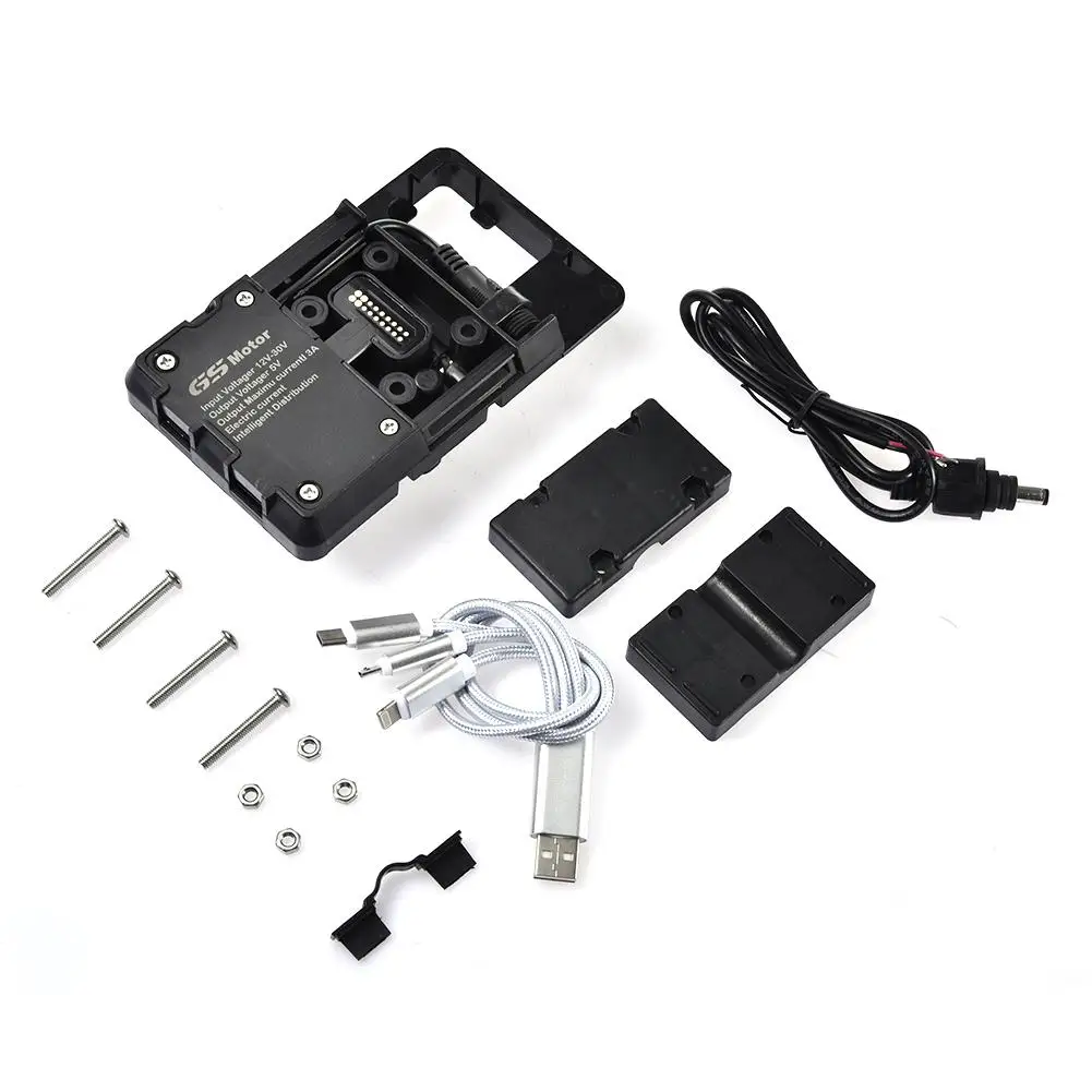 

Для BMW R1200GS мобильный телефон навигационный кронштейн ADV F700 800GS CRF1000L Africa Twin для мотоцикла Honda с USB зарядкой