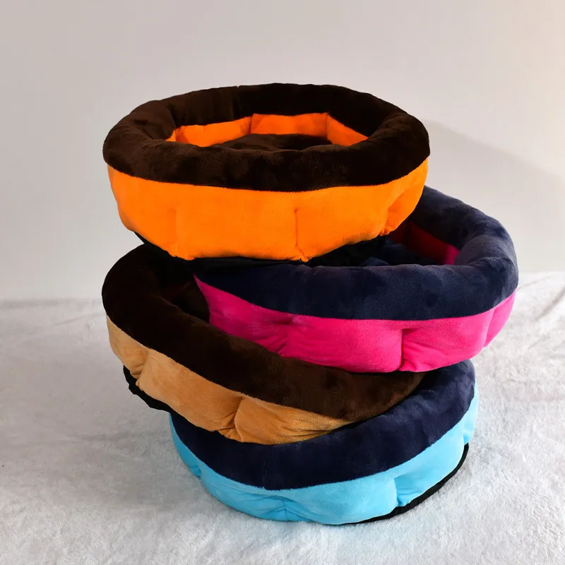 

Suede octagonal breathable dog house warm cat litter pet bed dog mattress pet supplies