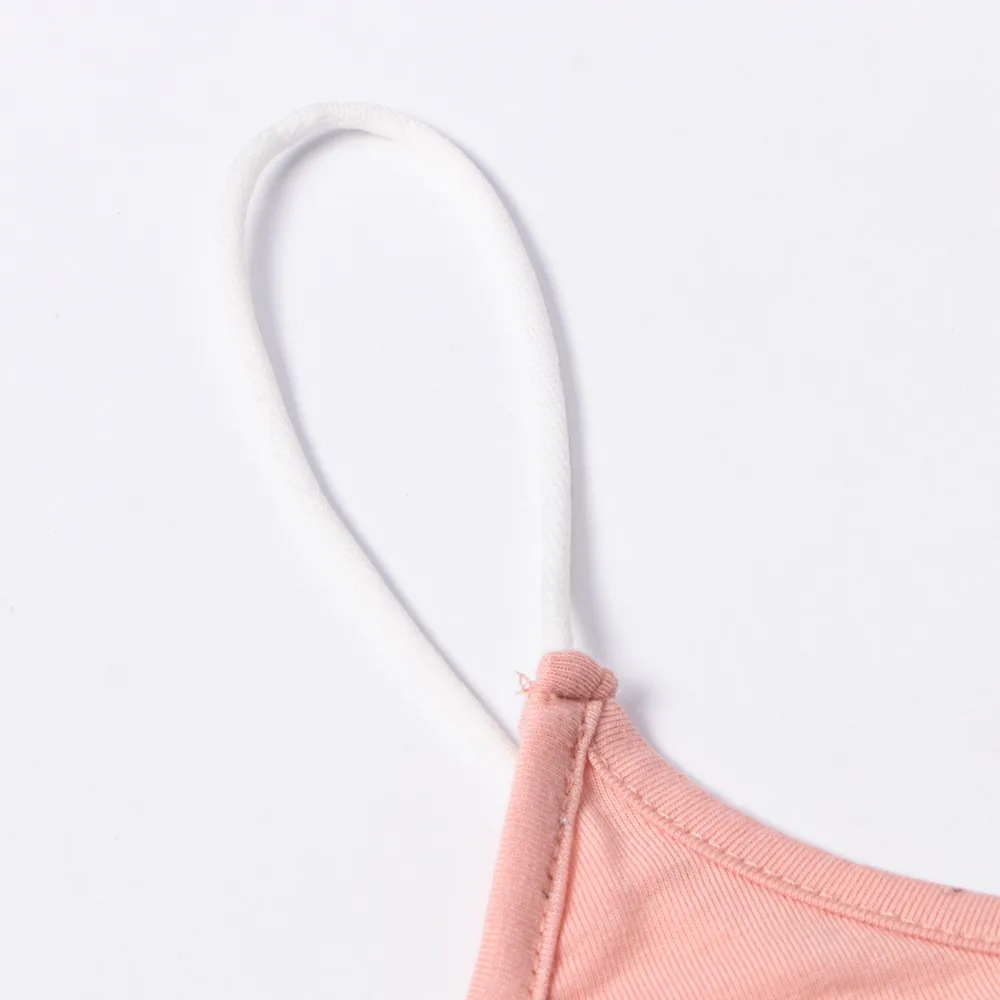 JAYCOSIN сплошной цвет печатных дамы лямки для купальников лук цветок сексуальный