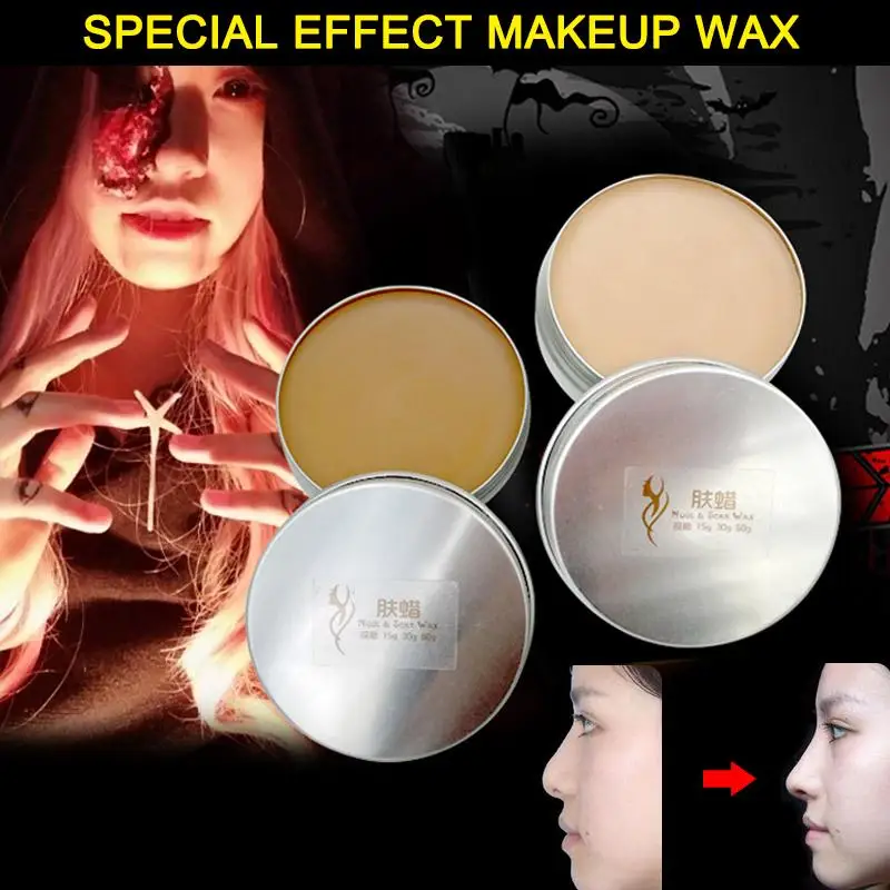 Коврик для воска кожи нос бутафорский нож Хеллоуина шрам запястья косплей кожа