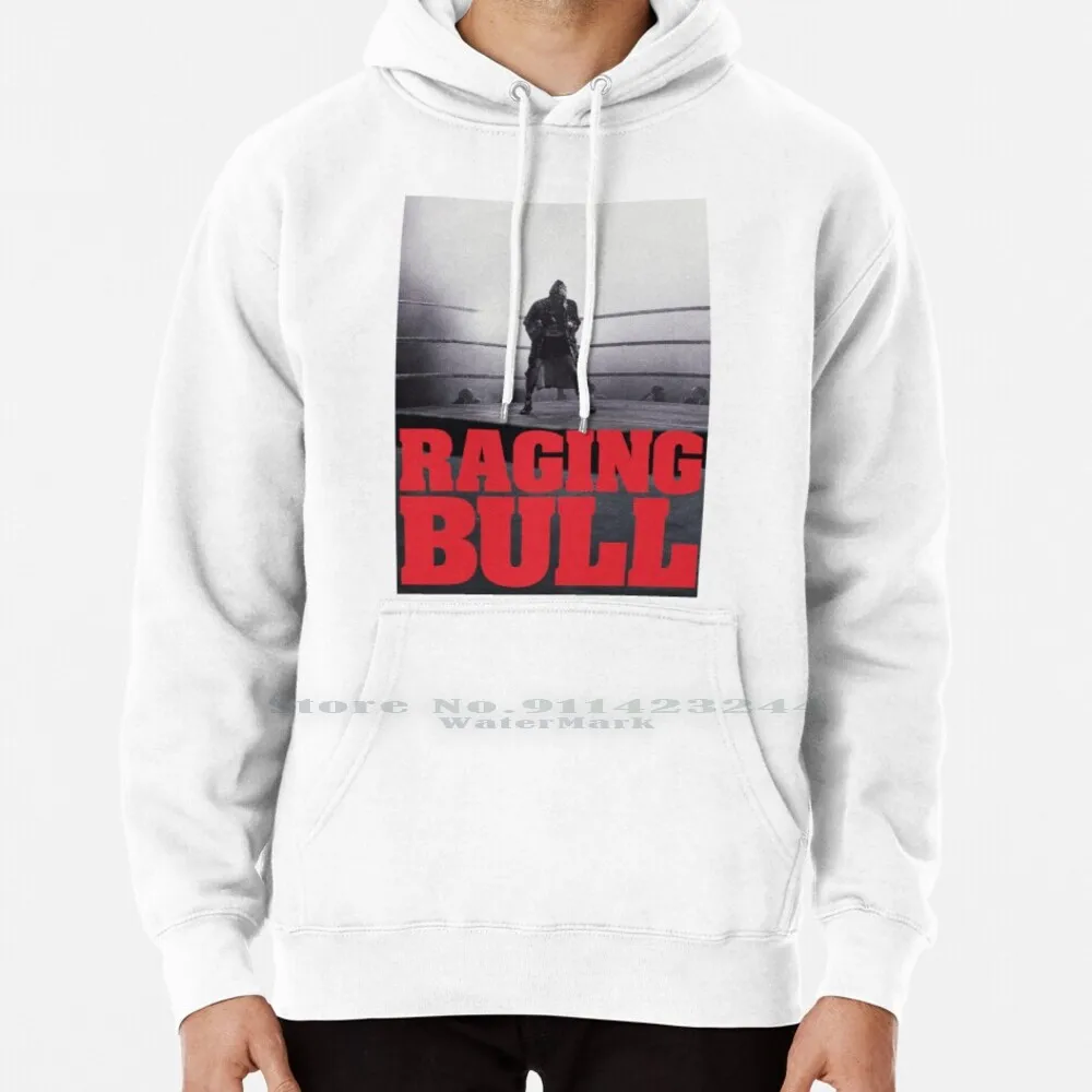 

Raging Bull Title Poster Hoodie Sweater 6xl Cotton Movies Films Robert De Niro Boxing Raging Bull Scorsese Joe Pesci Women