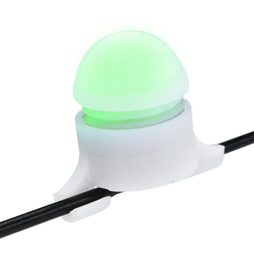 

2Pcs Mini LED Light Automatic Induction Fishing Alarm Rod Tip Carp Night Fishing Light Auto Recognition Bite Alarm With Battery