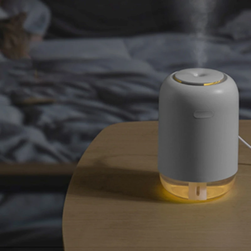 

Large Capacity Ultrasonic Air Humidifier with Romantic Lamp USB Car Mist Maker Aroma Oil Diffuser Humidifiers