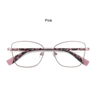 2022 new cat eyewear glasses frame women fashion butterfly acetate optical prescription color matching eyeglasses anti blue ray