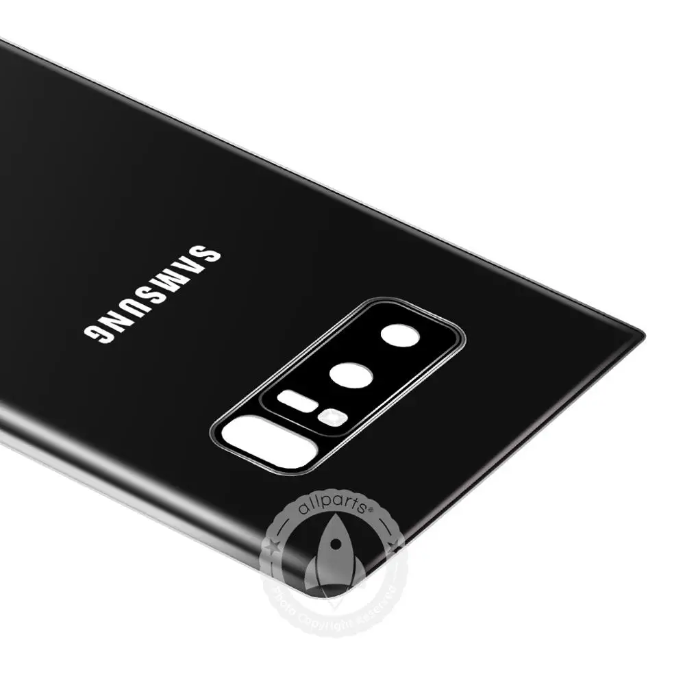Стекло SAMSUNG Galaxy Note 8 N9500 N950F задняя Батарея крышка Дверь задняя Корпус чехол сменная адгезионная Стикеры 6,3 дюймов
