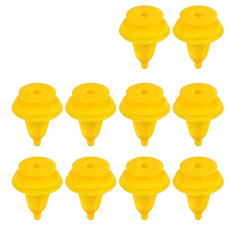 

YT0002Manufacturers Supply Plastic Buttons for Pickup Trucks Yellow Pointed Door Panel Buckle Door Panel Fixing Clip