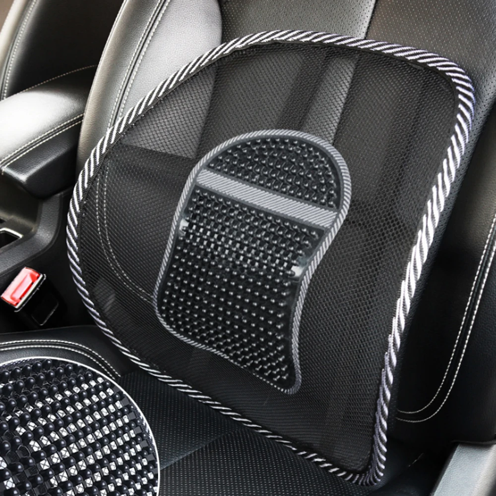 Подушка для автомобильного интерьера спины дышащая подушка массажа поясницы