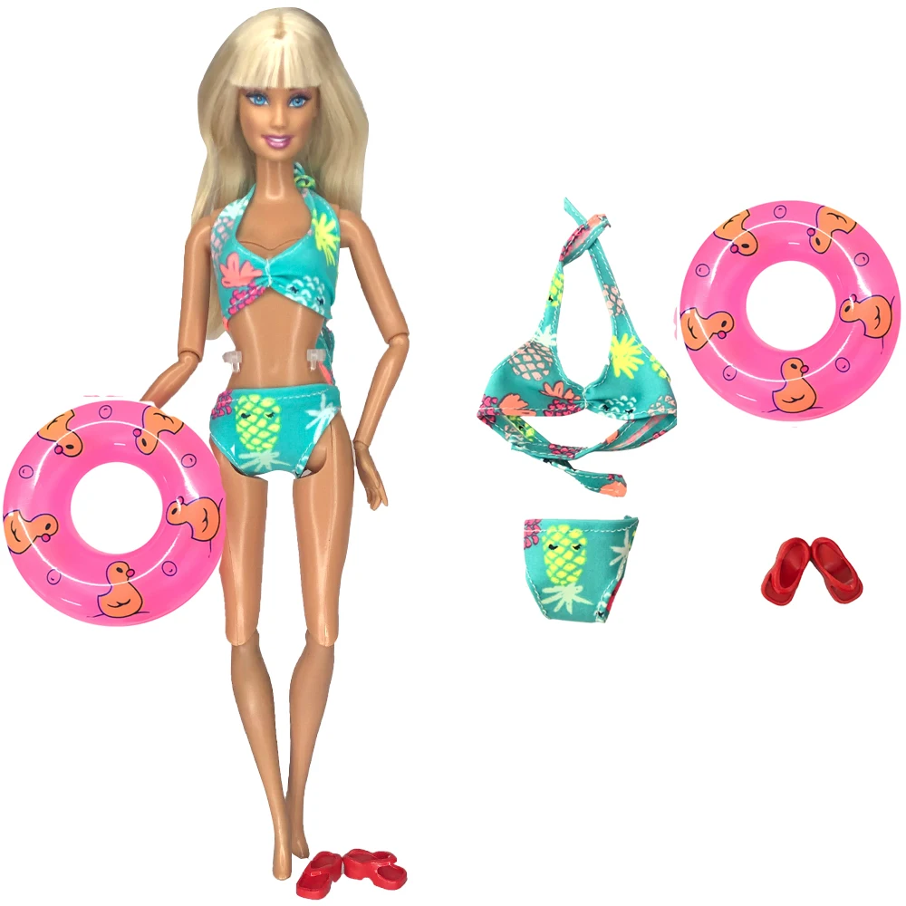 Новинка кукольный купальник NK Летний Пляжный Модный Купальник милое бикини +