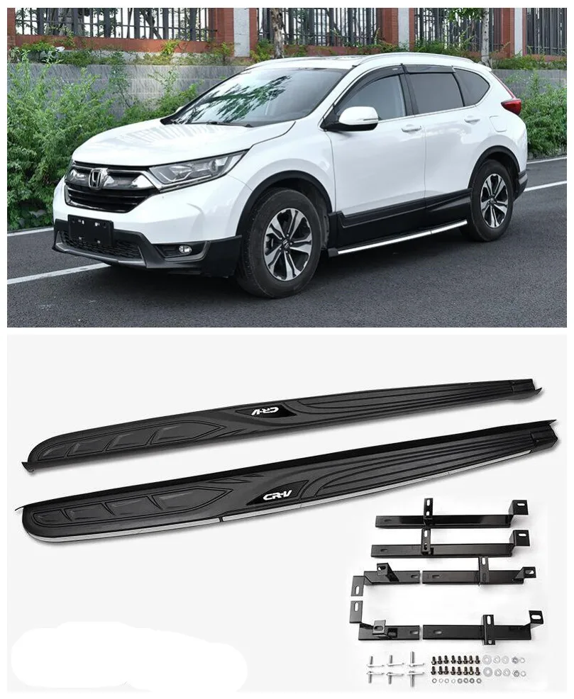 Высокое качество автомобиля Алюминий сплав бег Панели боковые шаг бар педали