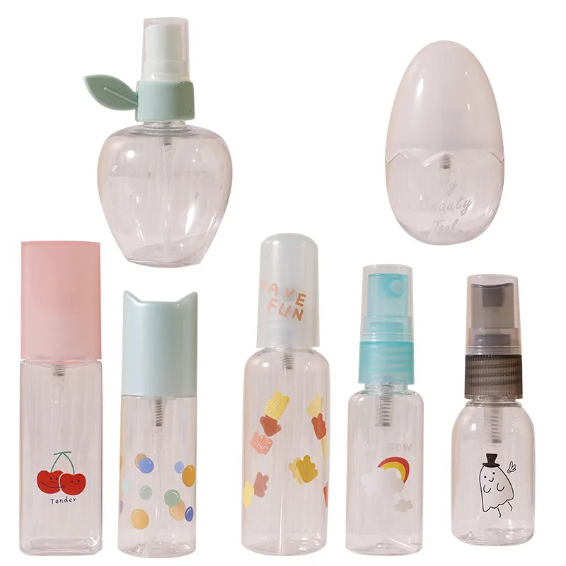 1 шт. Прозрачный Простой спрей бутылка мульти типа с животным принтом Утепленные