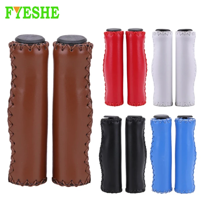 1 пара mtb велосипед захваты Ручка Сверхлегкий Руль Противоскользящий горный