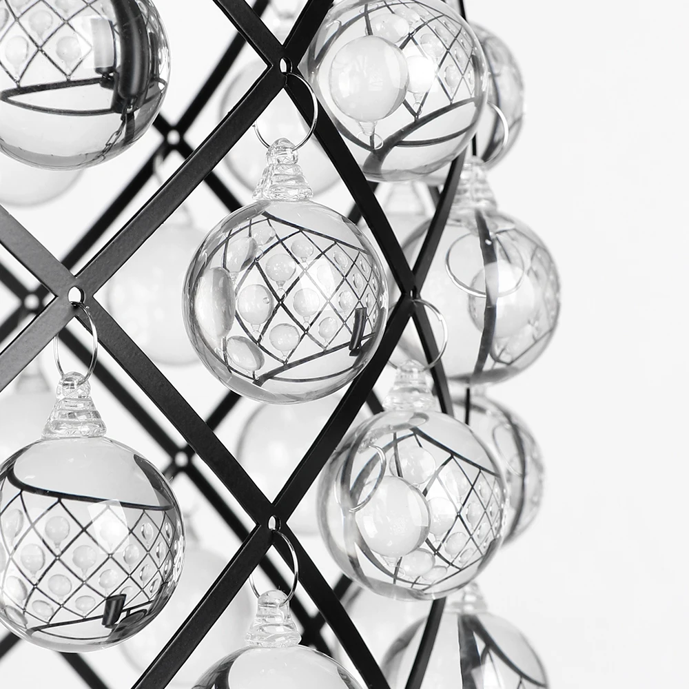 Промышленная Ретро хрустальная лампа подвесная декоративная E14 гостиная спальня