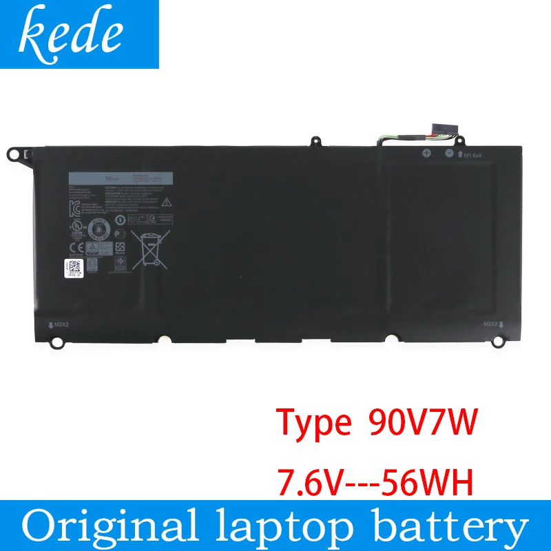 Оригинальный аккумулятор Kede для ноутбука 90V7W DELL XPS 13 9343 9350 13D серия JHXPY 0N7T6 JD25G 7 6 V