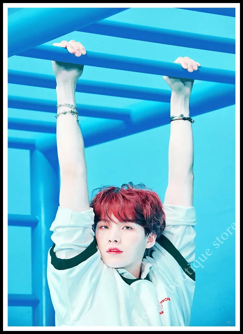 Kpop Bangtan плакат для мальчиков, jungkook, rm, v, jimin, jin, suga, j-hope, 2019new украшение живопись hd фото-наклейка для стены домашний декор/6 - Цвет: 4