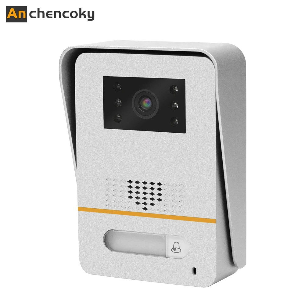 Wired Door Phone 1080P Doorbell Camera 150 Degree Wide Angle Doorbell for Video Intercom Video Doorbell Call Panel Waterproof