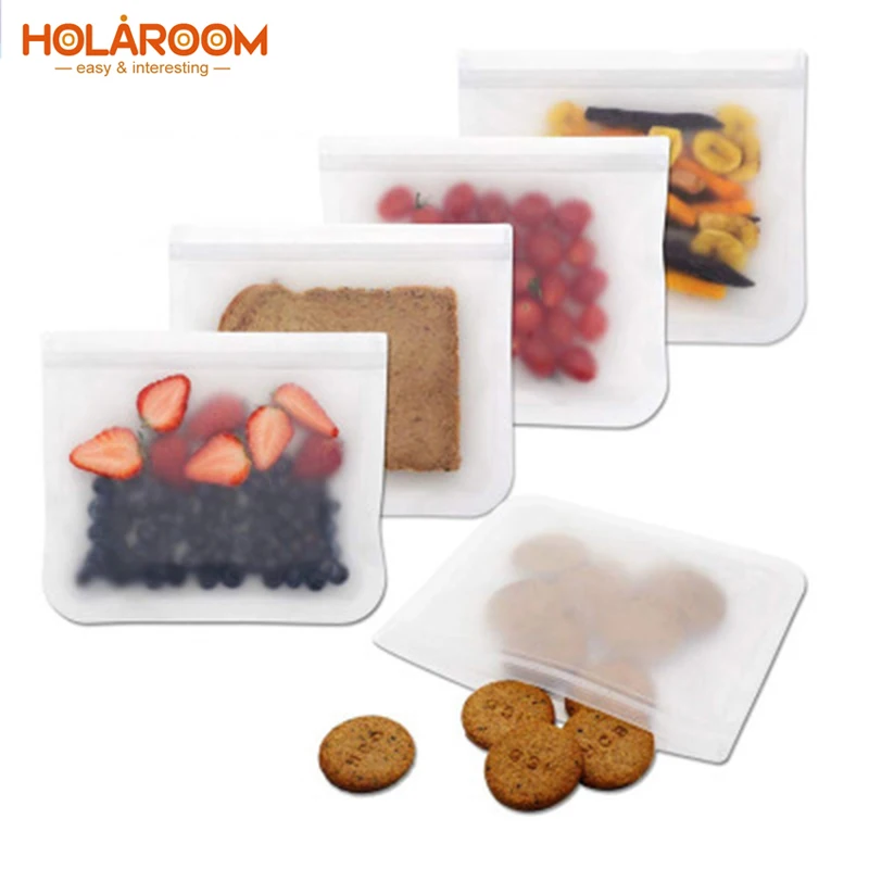 Многоразовый пакет для хранения пищевых продуктов Holaroom герметичный сэндвичей