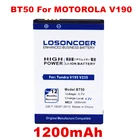 Аккумулятор 1200 мА  ч BT50, BT51, BQ50, для MOTOROLA Tundra V19, V195, V235, V323, V325, V360, V360i, V360v, V361, V365, V465, V975, V975, V980