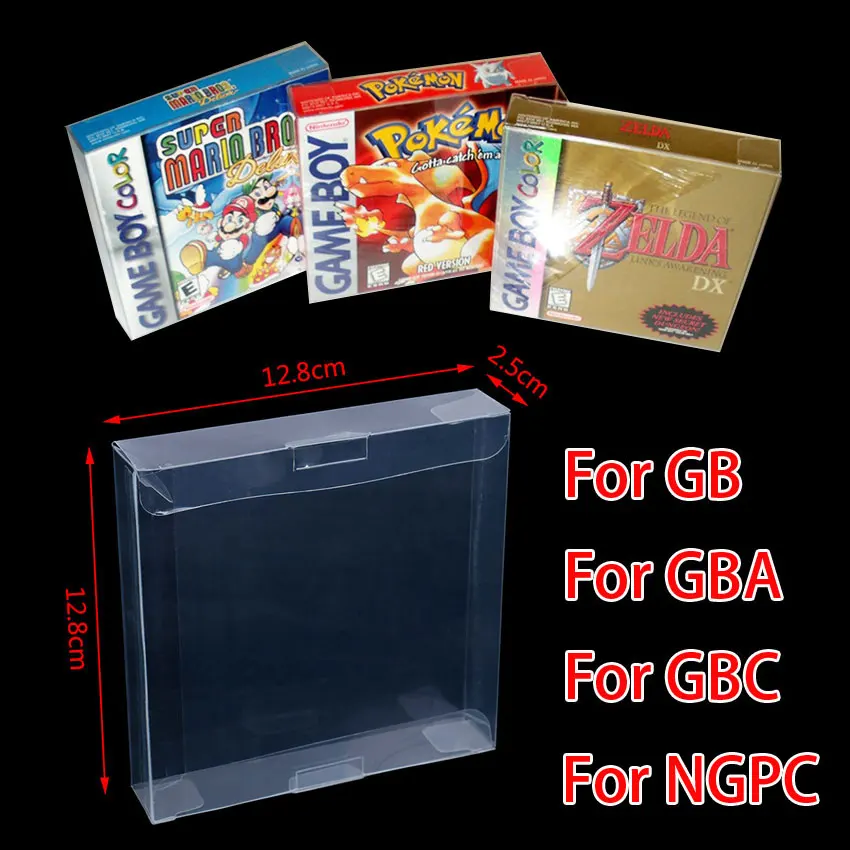1 шт. прозрачный защитный чехол для GB GBA GBC SNES N64 NES NGPC | Электроника