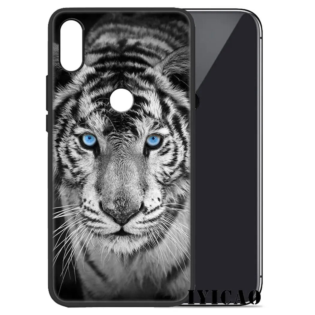 IYICAO Animal Wolf Tiger Lion King Soft Case for Xiaomi Redmi Note 5 6 7 8 Pro 5A Prime 4 4X Phone |