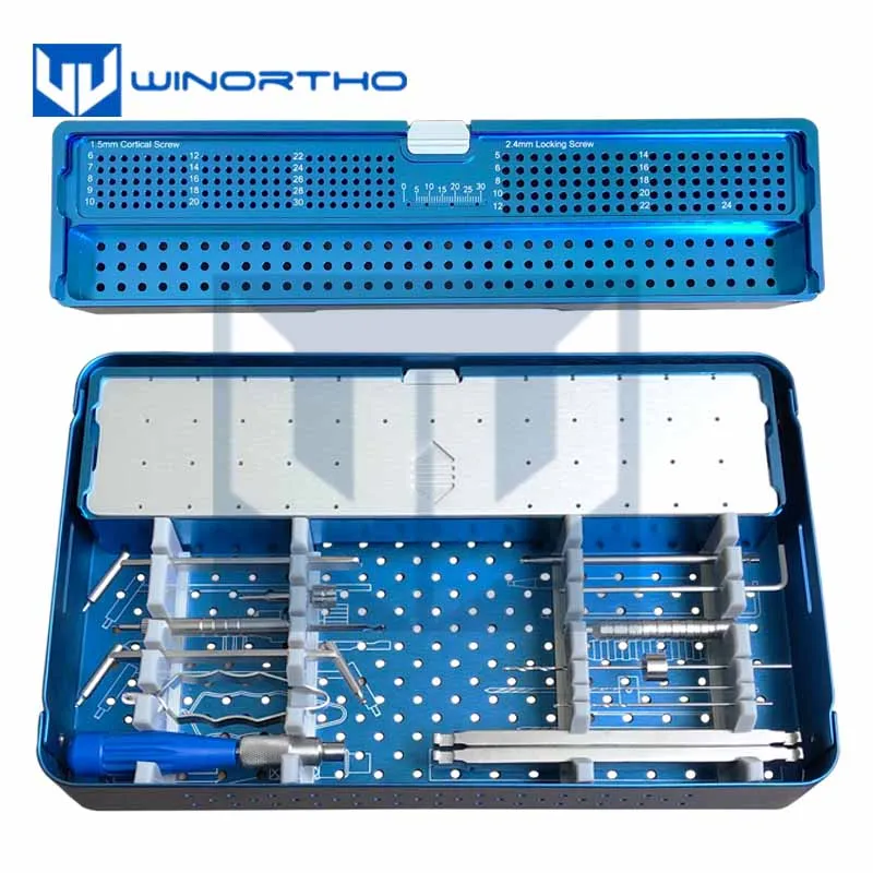 

Animal veterinary orthopedic implant alps prcl biortho bluesao locking plate surgical instrument high quality pet bone screw