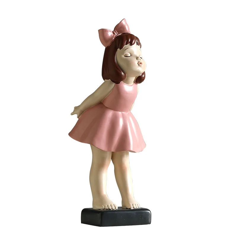 

Nordic Style Little Girl Home Furnishings Little Girls Ornaments for House Girl Room Girlfriends' Gift Present