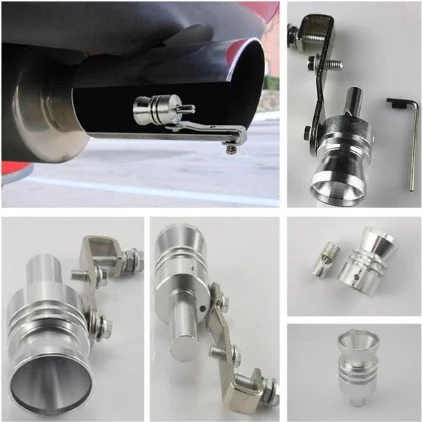 Универсальный симулятор свисток выхлопных газов поддельный турбо трубка