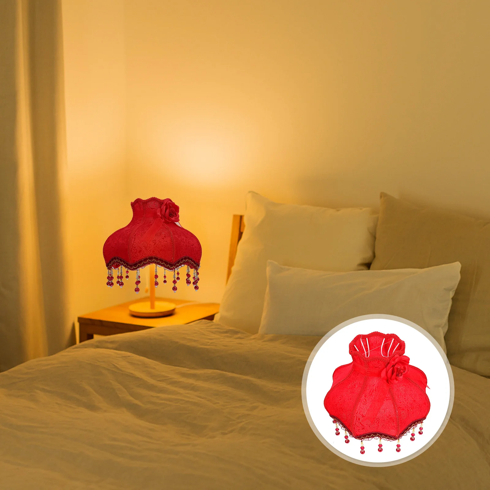 

1Pc European Retro Lampshade Home Table Light Cover Unique Light Accessory