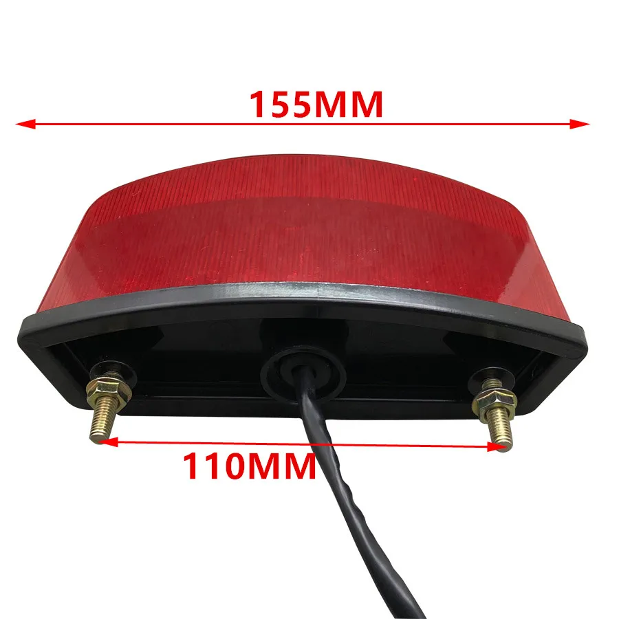 Задсветильник фонарь для мотоцикла 3 провода светодиодный стоп-сигнал