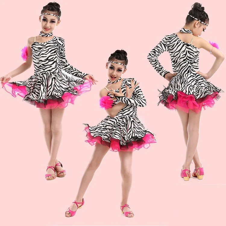 Одежда для студентов и детей тренировки сальсы Танго румбы костюм ча платья