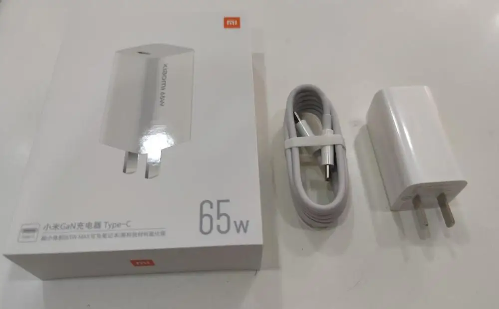 

AD65G Original Xiaomi GaN 65W Travel Charger USB Type C PD Quick Charge 3.0 20V 3.25A Mi 10 Pro Redmi Note 9 Pro Max K30 Pro