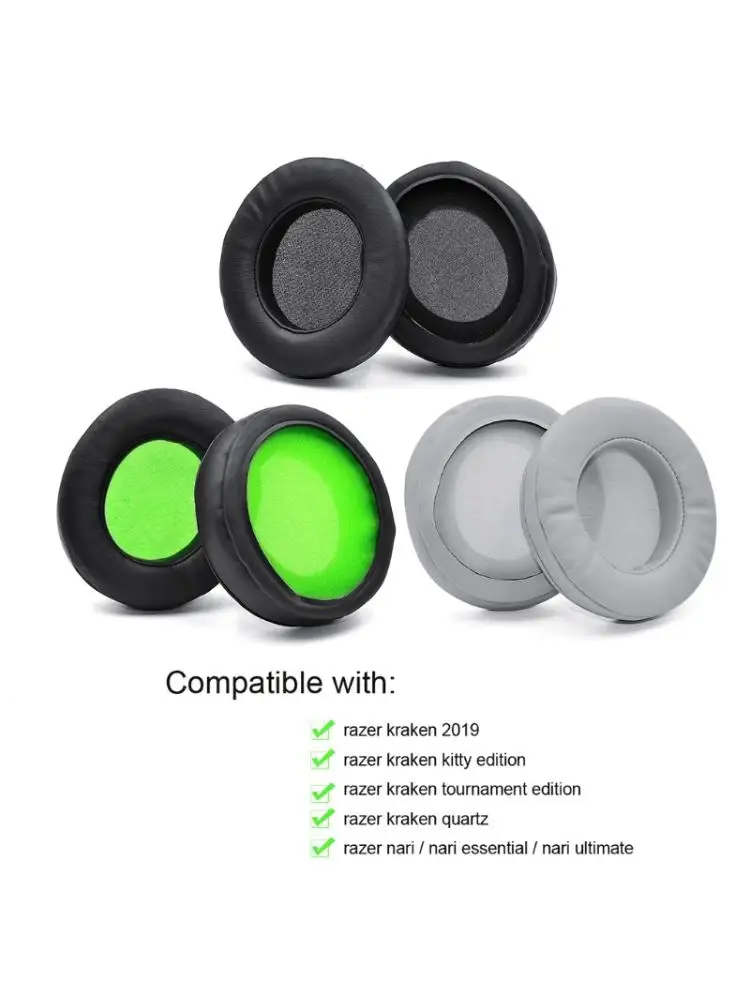 1 пара сменные амбушюры для Razer kraken kitty edition|Аксессуары наушников| |