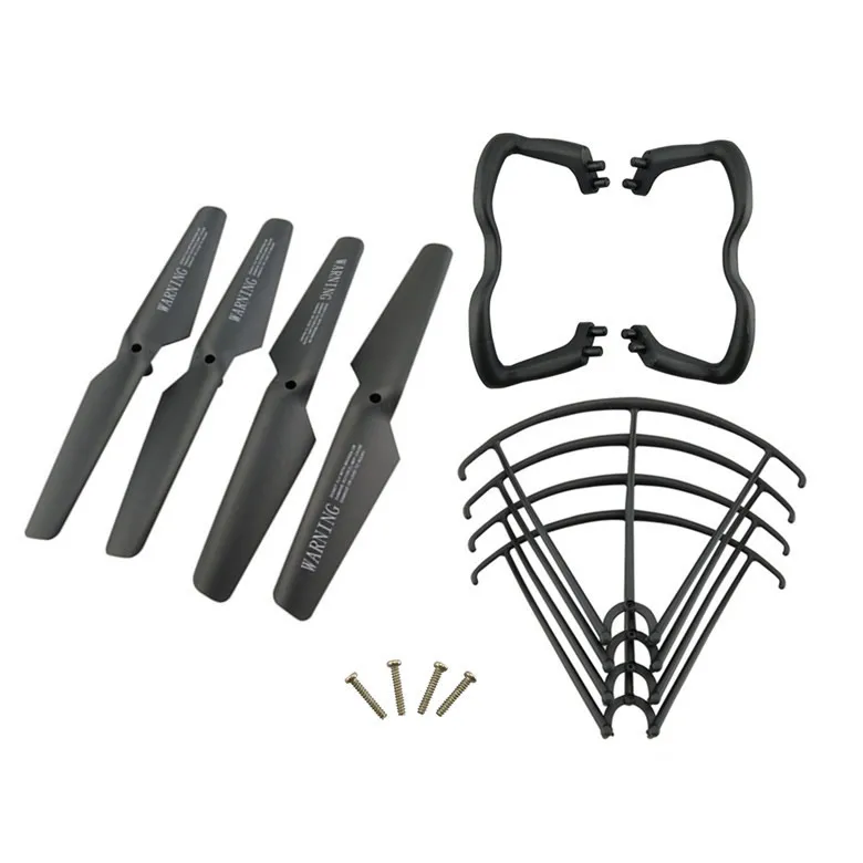 

Syma X5 X5C Four Axis Aircraft Accessories Black Blades Protective Ring Tripod Three-piece
