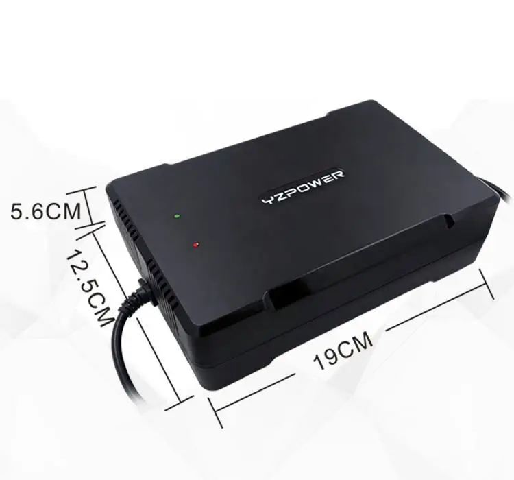 

Waterproof Lithium Charger 54.6V 5A For Lithium 13s 48V 5A Battery