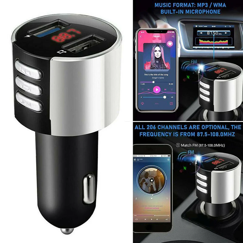 MAYITR 1 шт. Высокое качество двойной USB быстрая зарядка аудио MP3 музыкальный плеер