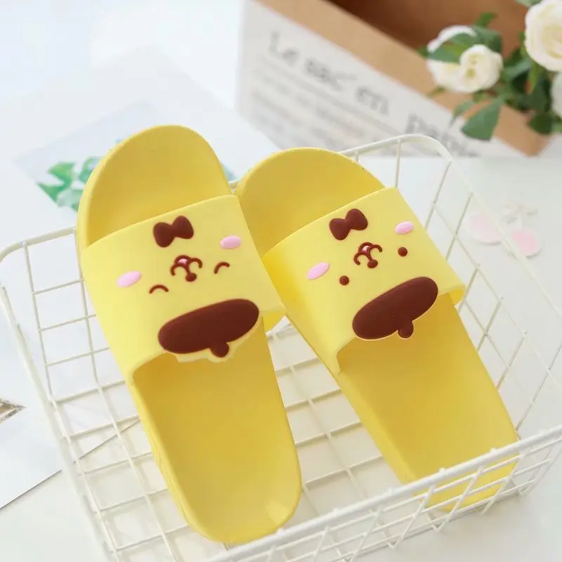 Милый Микки и Минни Маус собака с большим ухом Домашние тапочки для ванны