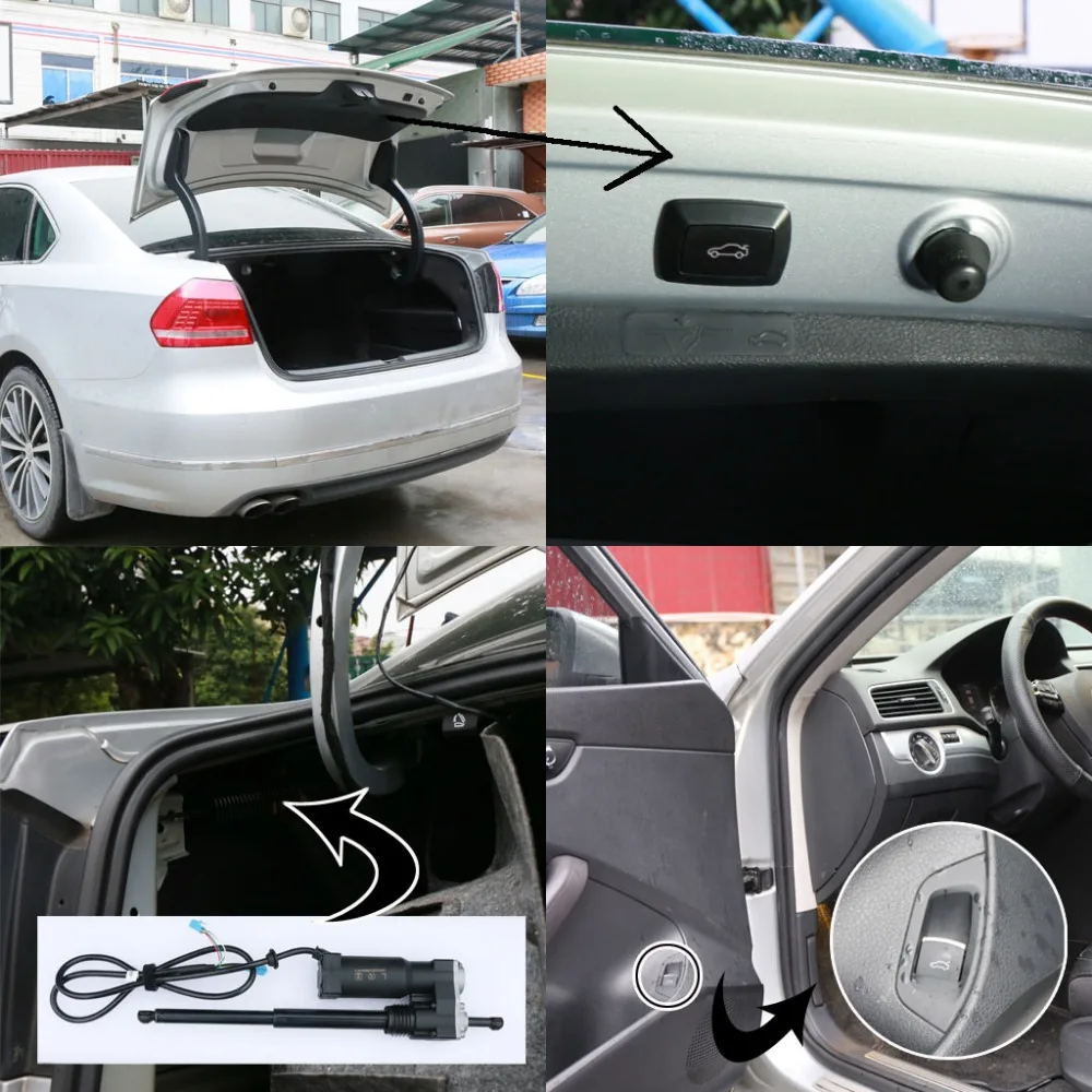 Умный автоматический Электрический подъемник для задних ворот Volkswagen VW Passat