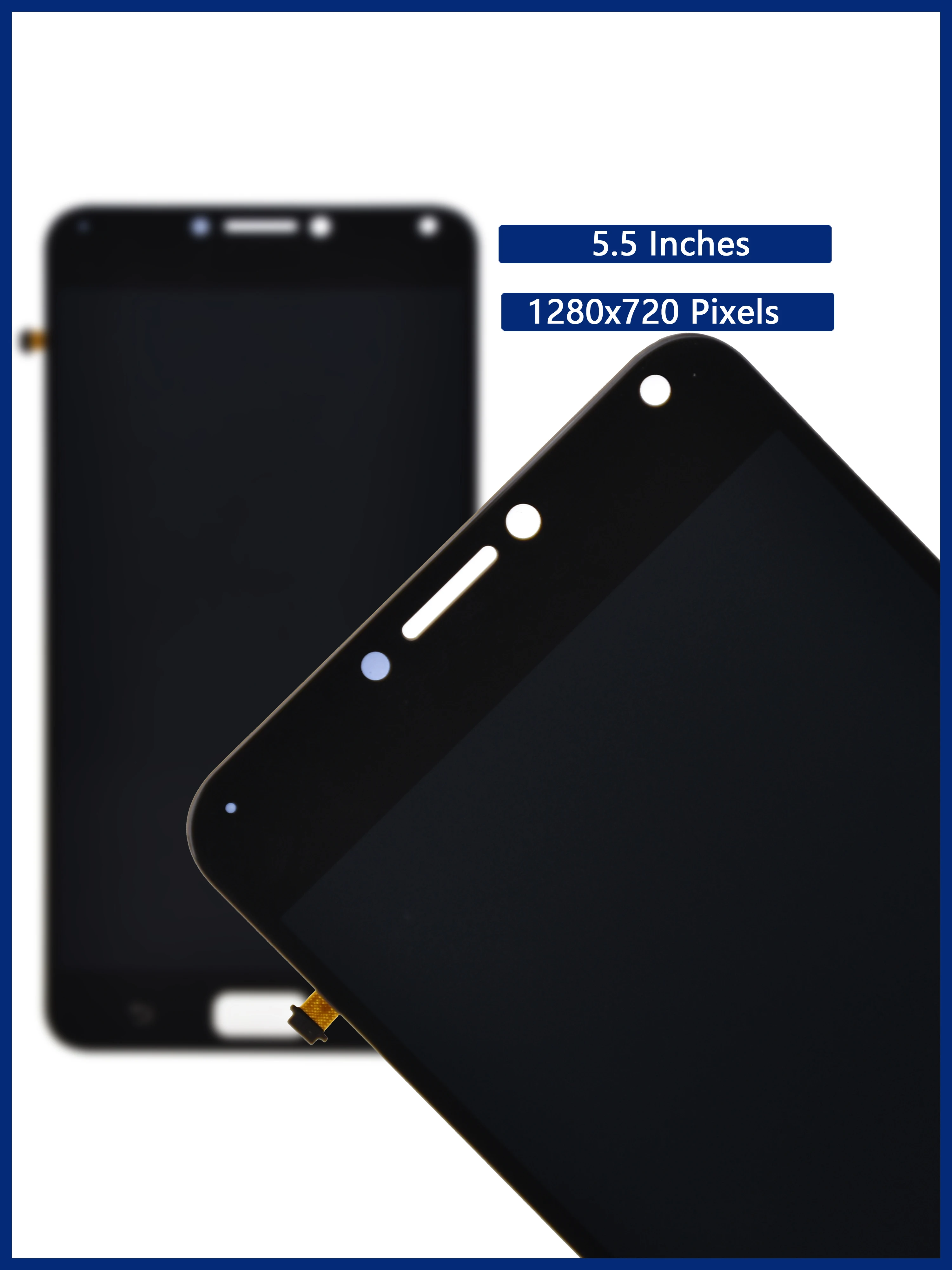 Pantalla t&aacute;ctil LCD Original de 5,5 "para Asus Zenfone 4 Max ZC554KL, montaje de digitalizador, repuesto para ZenFone4 Max ZC554KL X001D + marco-4