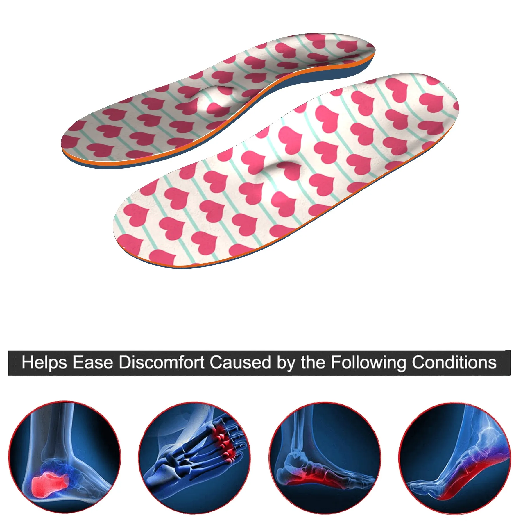 Arch Anti-wear Foot Insole Promote Blood Circulation Parkour Orthopedic Insoles Unisex Shoes | Обувь