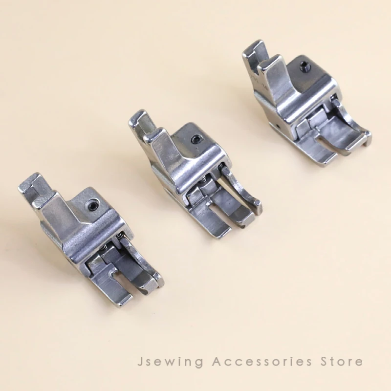 211-13/14/15/16 Dual Compensating Presser Foot For Industrial Lockstitch Sewing Machine Right Guide Top Stitch 21-13/14/15 Feet images - 6