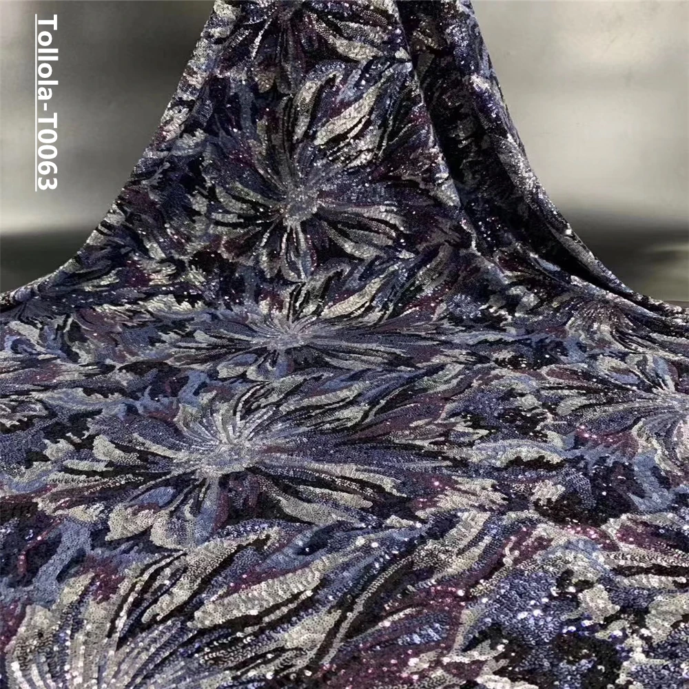 Нигерийские кружева с блестками ткани 2019 3d Африканский кружевной материал для