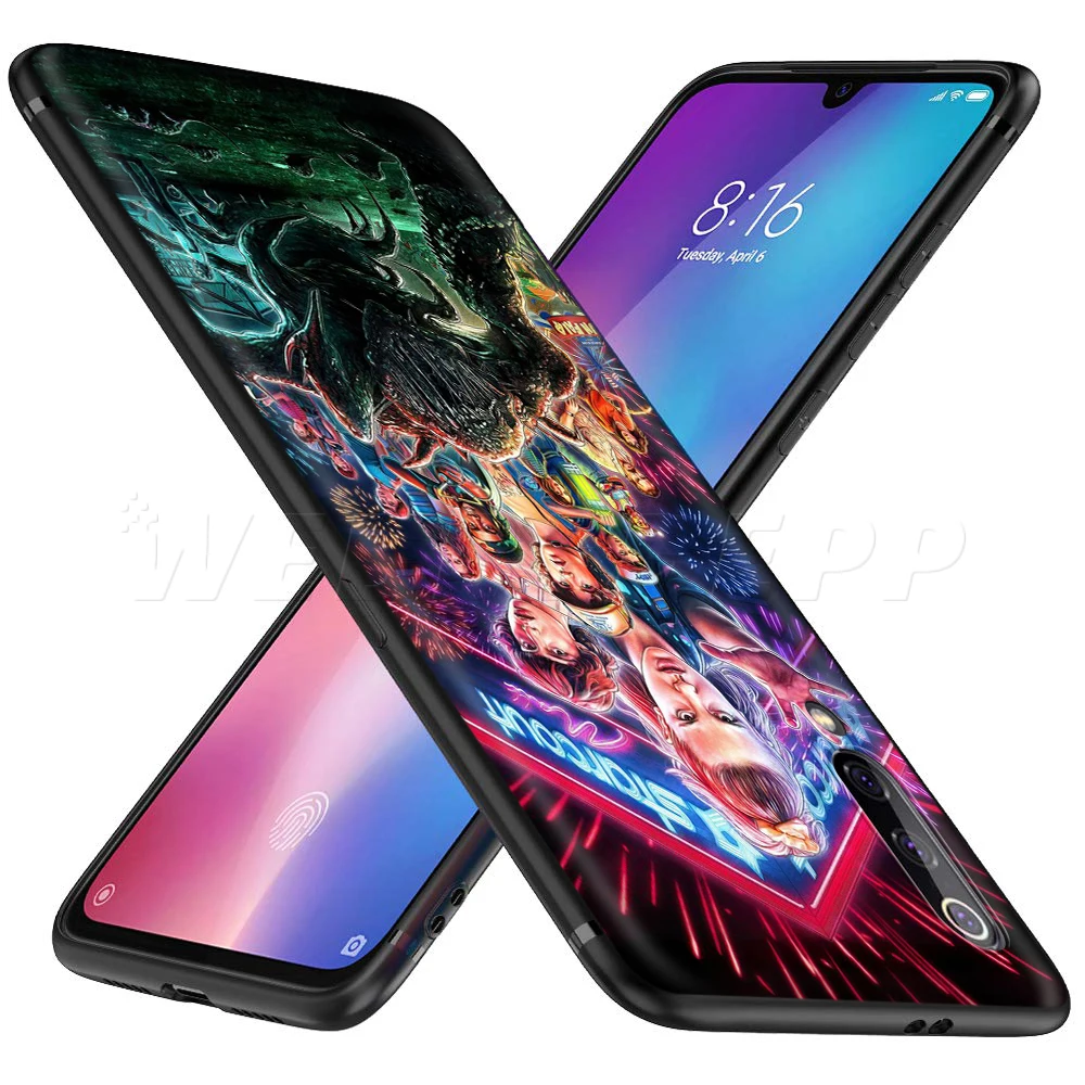 Чехол очень странные дела для Xiaomi Redmi Note 8 MI 3 6 9 A1 A2 A3 8A 6X 9T CC9 Lite SE Pro Max F1 10 | Мобильные