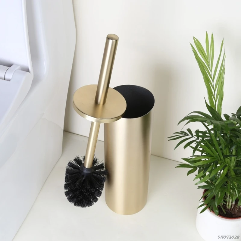 

Long Handle Floor-Type Toilet Brush with Holder Blind Angle Cleaning Brush Home Standing Quick Drying Cleaning Tools Wholesales