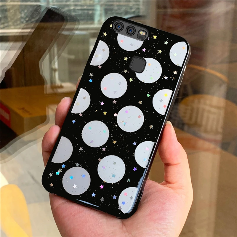 Чехол для huawei P10 lite с волнистыми звездами P10lite P9 Plus чехол|Бамперы| |