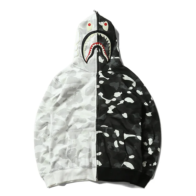 

Hoodie Winter Luminous Hoody Youth Casual Jacket Harajuku Plus Size Oversized Sweatshirt Men Clothing