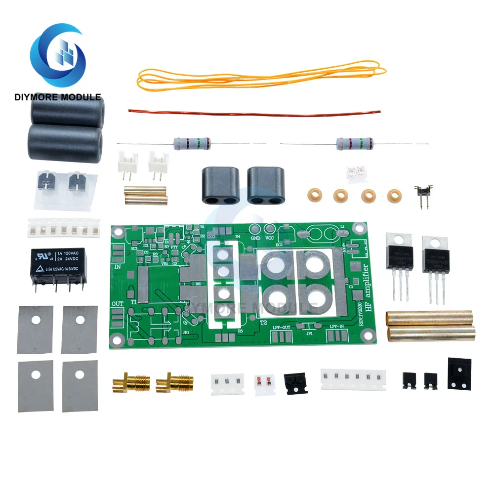 70 Вт SSB Линейный Усилитель Мощности HF 3 5 30 МГц DIY Наборы для YAESU FT 817 KX3 SMD Запчасти