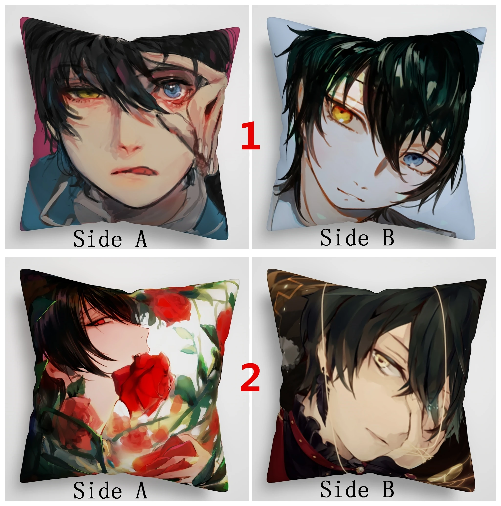 Suef ansemble Star Valkyrie Kagehira Mika аниме двухсторонняя диванная Подушка Чехол