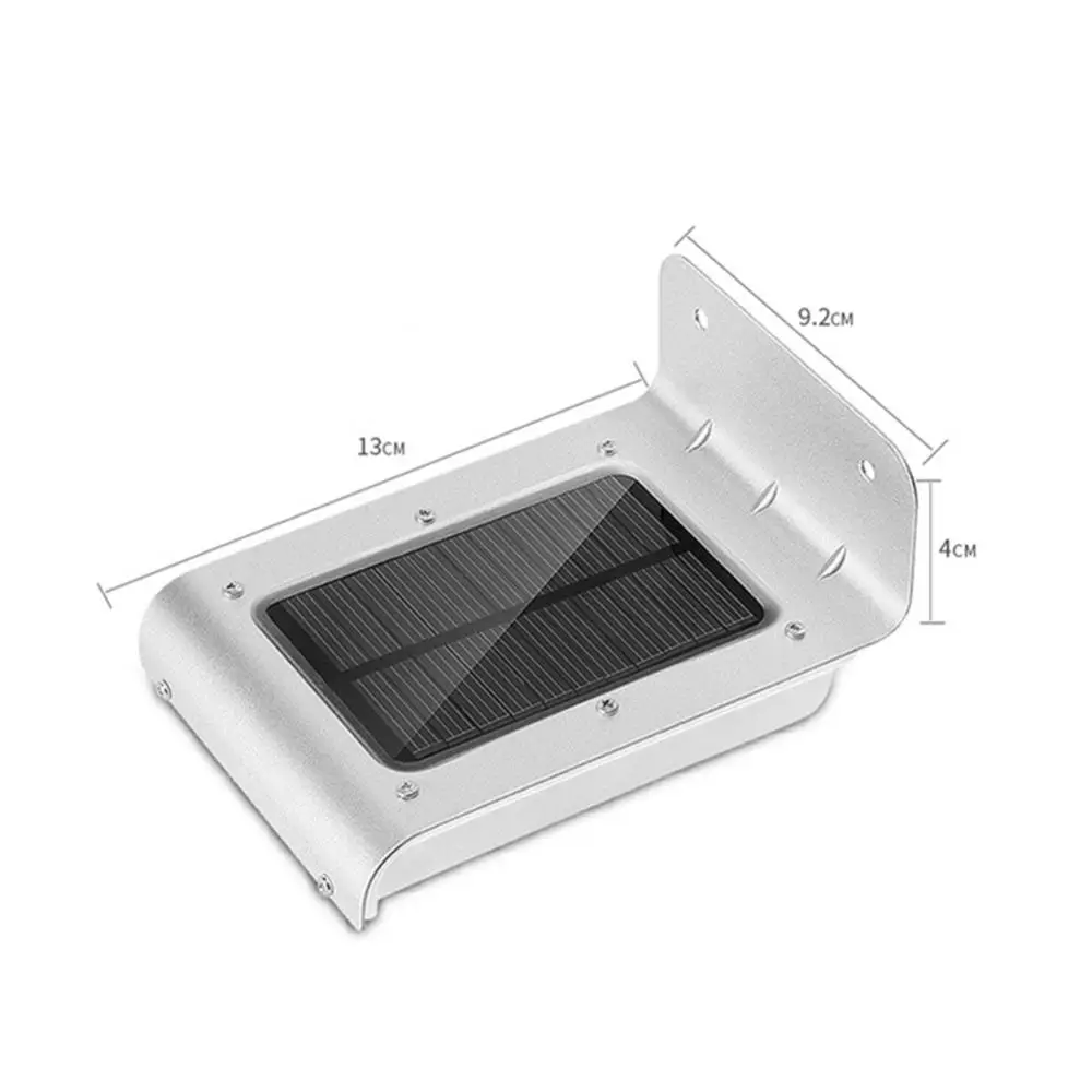 

Solar Powered 16 LEDs Wall Lamp Motion Sensor Outdoor Garden Yard Street Light Wall light Outdoor lighting Ground Garden Lamp