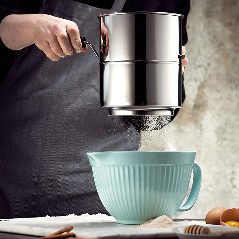 Кухонные инструменты для выпечки стальной нержавеющий порошок Ситечко Сито муки