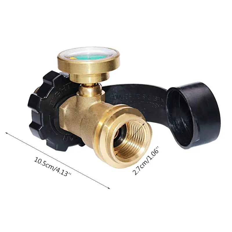 

2021 Universal BBQ Gas Propane Pressure Gauge Tank RV Pressure Gauge Level Indicator 23GB