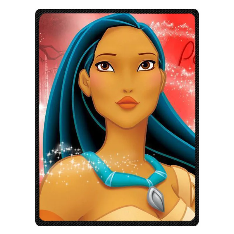 Теплое Флисовое одеяло Покахонтас супермягкая фланелевая Манта для